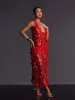 Emmott Flower Cutout Midi Dress sold by Mew Mews