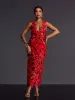 Emmott Flower Cutout Midi Dress sold by Mew Mews