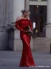 Catherynne Off Shoulder Flower Sequin Maxi Dress sold by Mew Mews