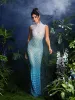 Jenji Seashell Rhinestone Maxi Dress sold by Mew Mews
