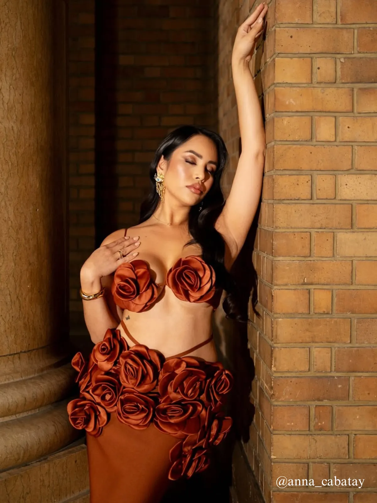 Irma Flower Bandage Skirt Set sold by Mew Mews product image thumbnail 3