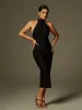 Amyra Halterneck Bandage Midi Dress sold by Mew Mews