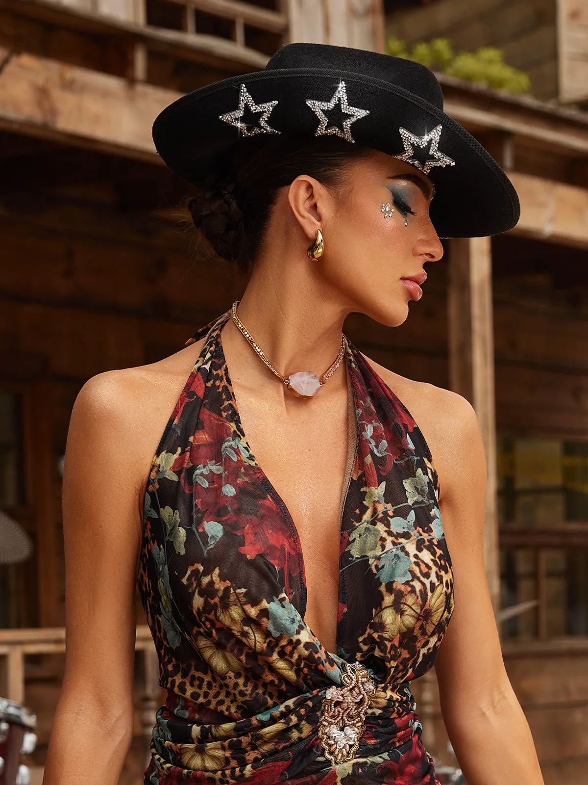 Xoese Star Cowboy Hat sold by Mew Mews product image thumbnail 2