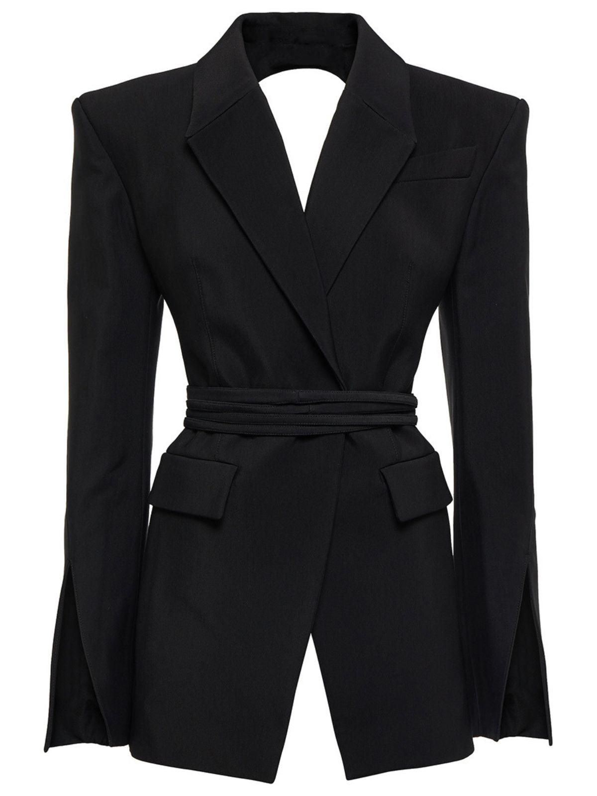 Serenity Backless Blazer sold by Mew Mews product image thumbnail 4
