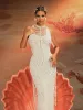 Akim Pearl Beaded Skirt sold by Mew Mews