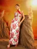 Daelira Halterneck Floral Maxi Dress sold by Mew Mews