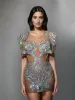 Laelric Fringe Sequin Mesh Mini Dress sold by Mew Mews