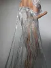 Laelric Fringe Sequin Mesh Mini Dress sold by Mew Mews