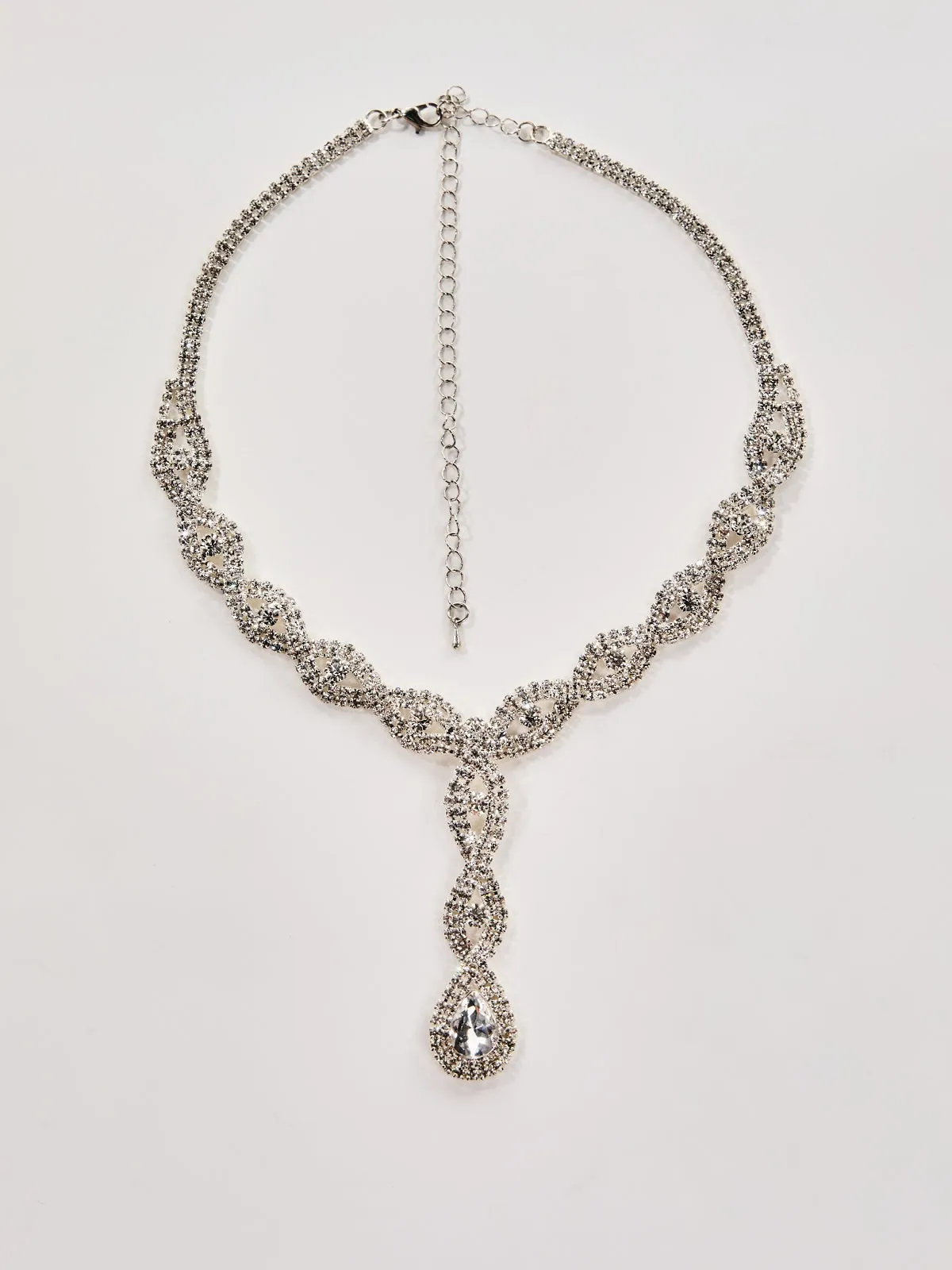 Oexelle Teardrop Crystal Necklace Set sold by Mew Mews product image thumbnail 3