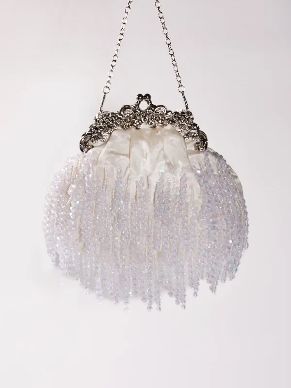 Mahola Beaded Satin Bag sold by Mew Mews