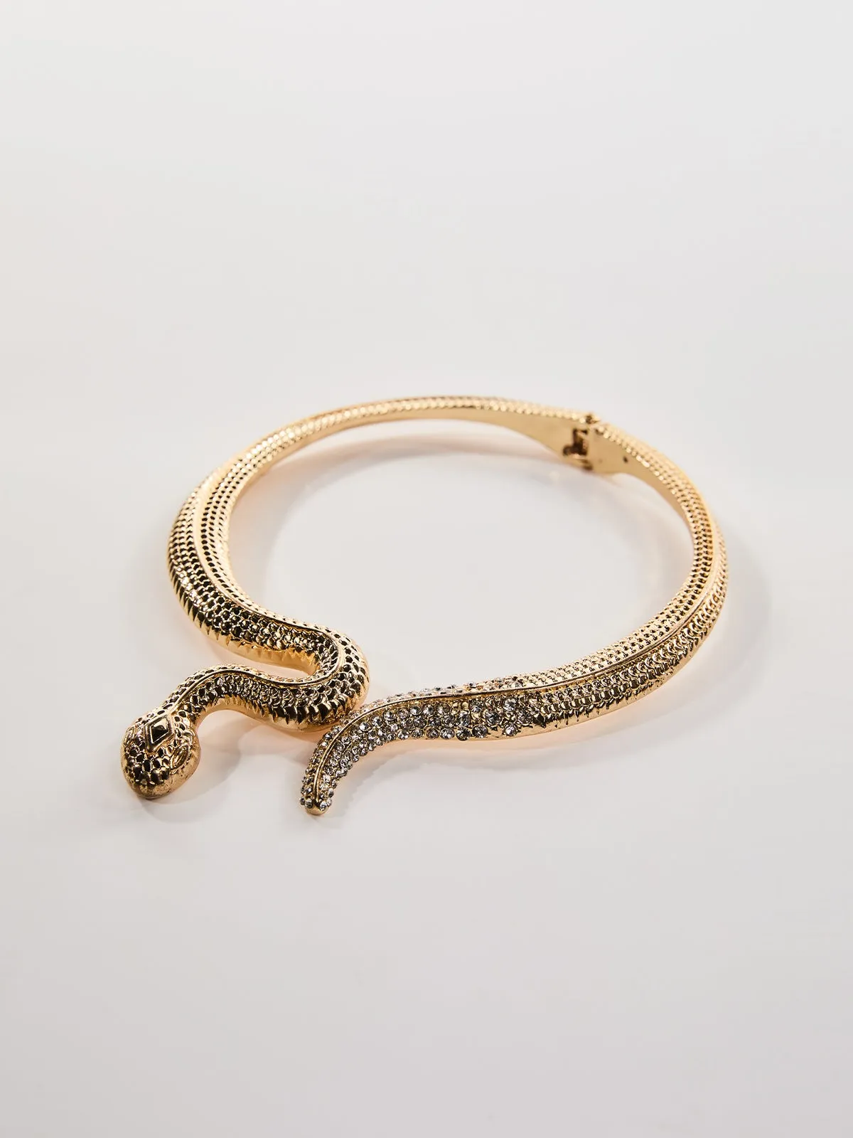 Oexara Snake Rhinestone Choker sold by Mew Mews product image thumbnail 2