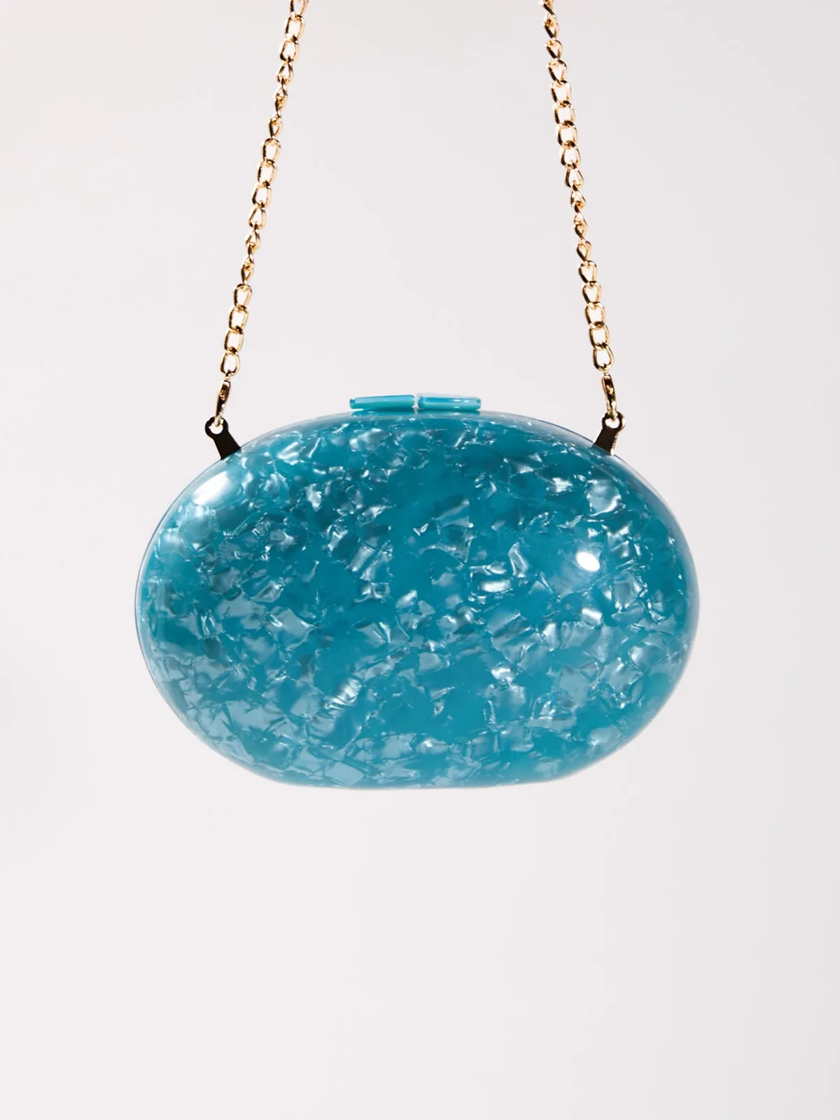 Maina Glitter Acrylic Convertible Clutch sold by Mew Mews product image thumbnail 3