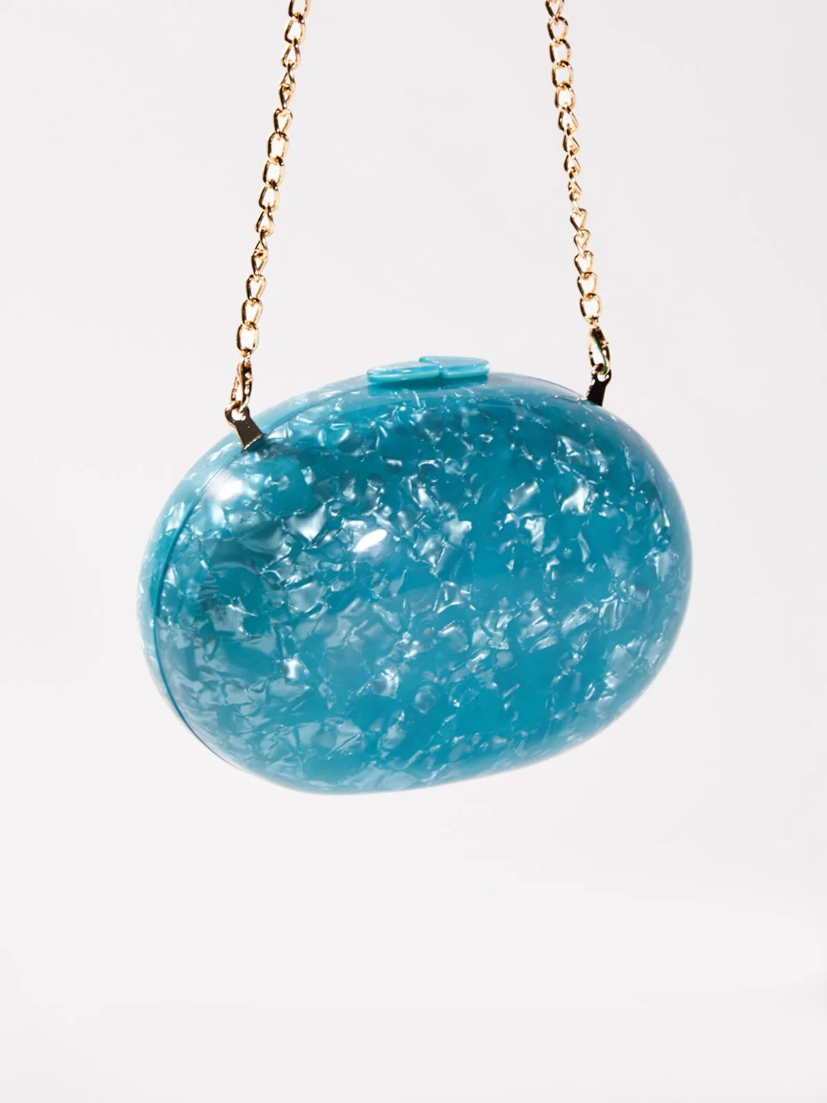 Maina Glitter Acrylic Convertible Clutch sold by Mew Mews product image thumbnail 4