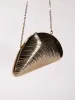 Maija Seashell Convertible Clutch In Champagne sold by Mew Mews