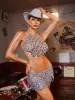 Mexar Halterneck Crystal Top sold by Mew Mews
