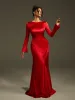 Lancel Backless Satin Maxi Dress sold by Mew Mews