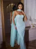Qrythos Strapless Corset Maxi Dress sold by Mew Mews