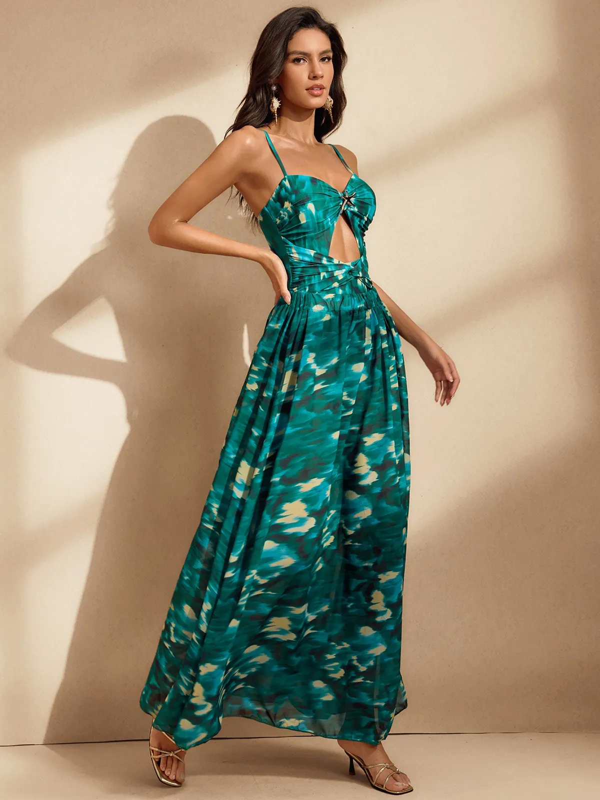 Niccele Printed Swimwear Two Piece Set sold by Mew Mews