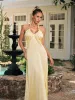 Dorvex Lace Up Satin Maxi Dress sold by Mew Mews