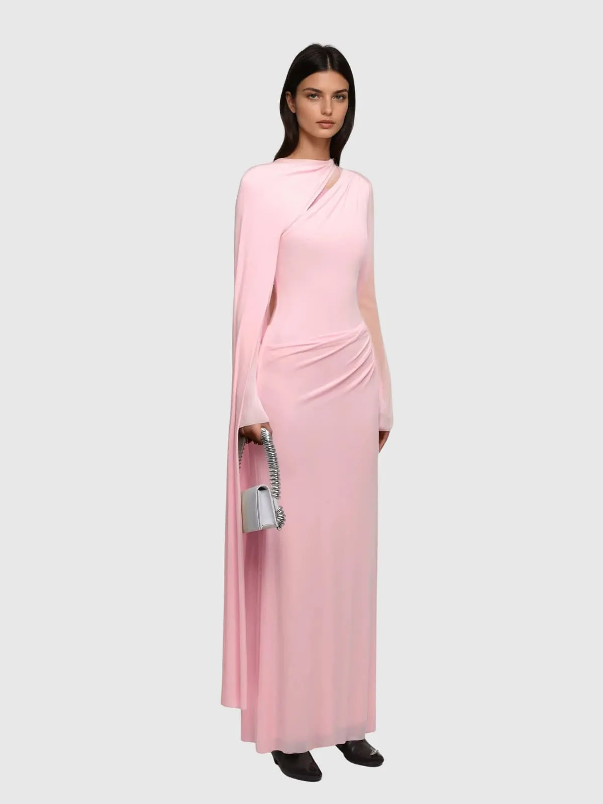 Karida Asymmetric Cutout Maxi Dress sold by Mew Mews product image thumbnail 2