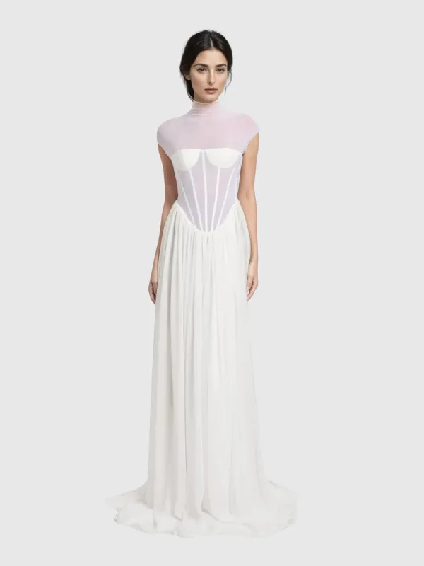 Karam Sleeveless Corset Maxi Dress sold by Mew Mews