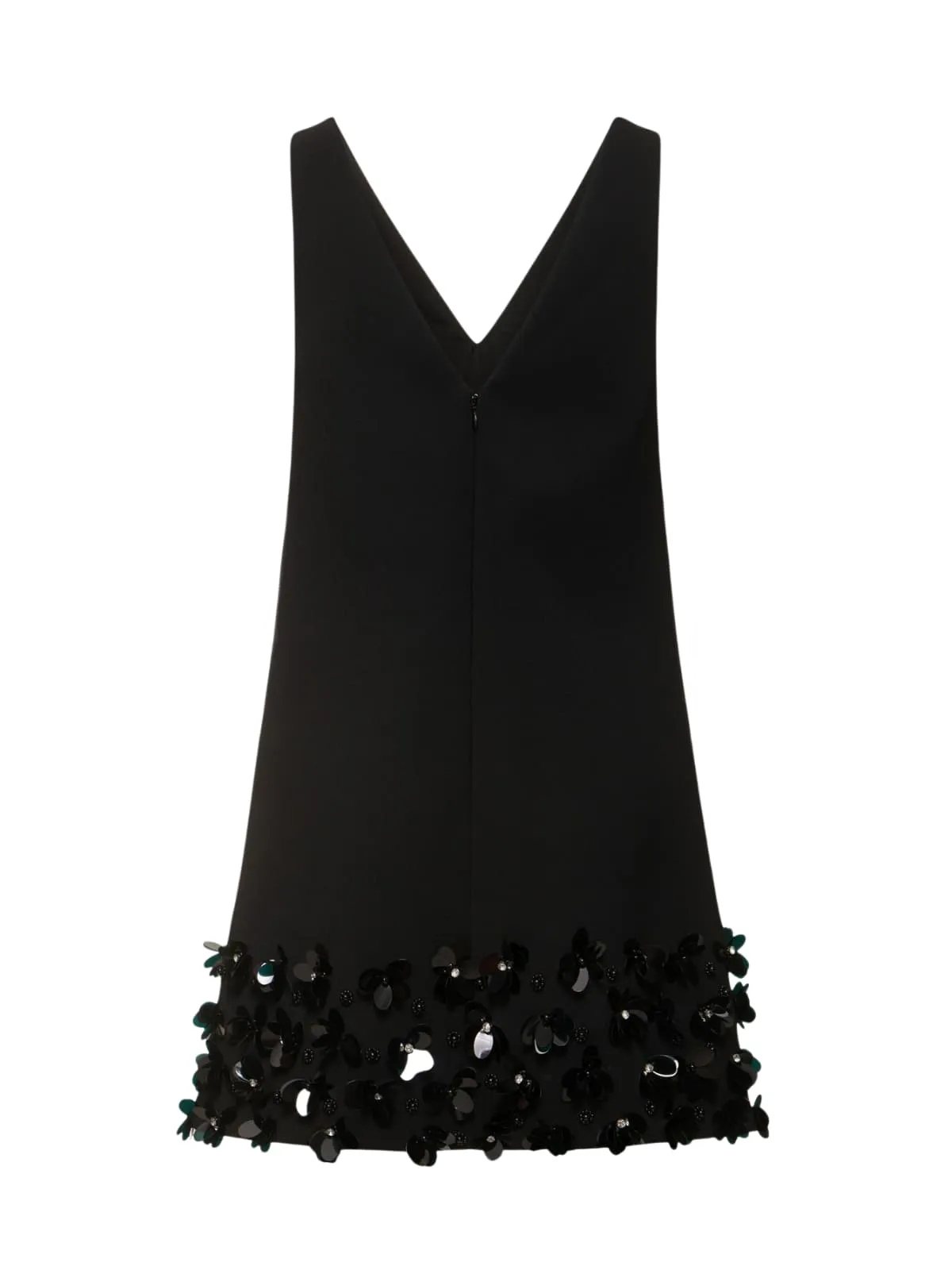 Laethion Plunge Neck Sequin Mini Dress sold by Mew Mews product image thumbnail 3