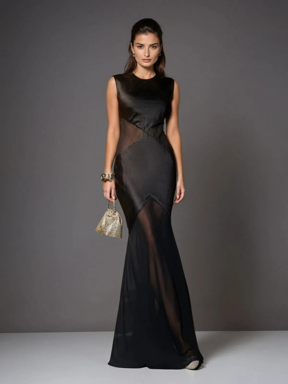Elvandis Sleeveless Maxi Dress sold by Mew Mews