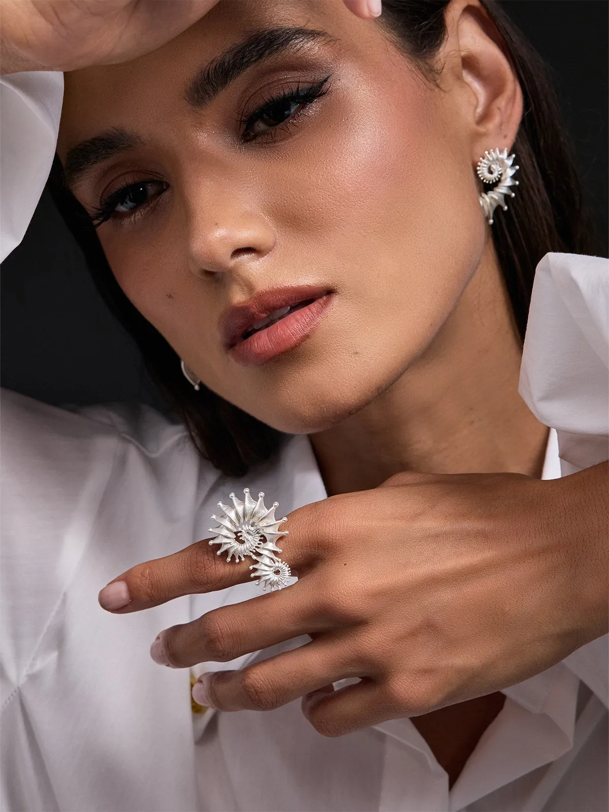 Oihane Shell Ring sold by Mew Mews product image thumbnail 2