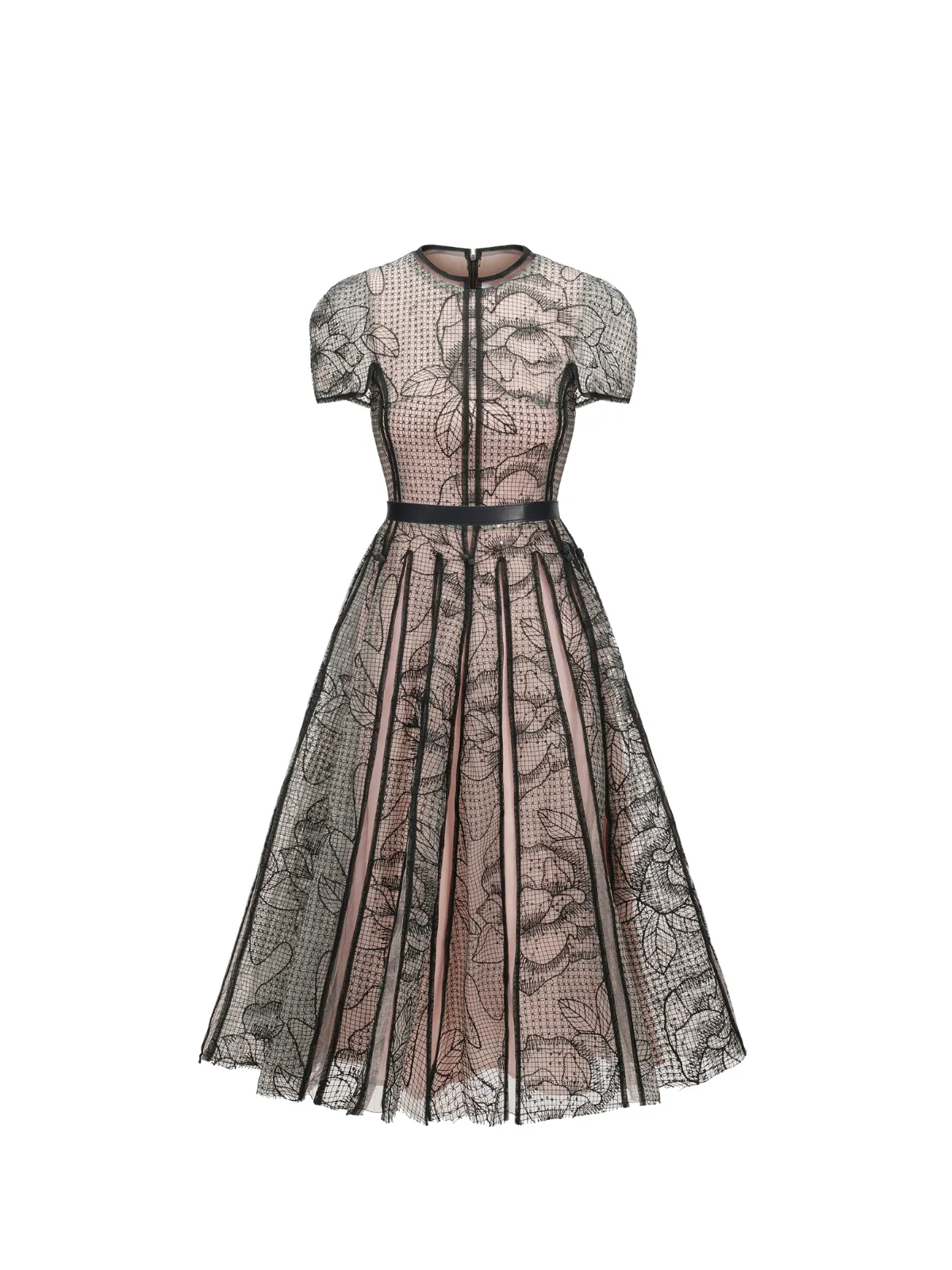 Rhaxma Floral Embroidered Midi Dress sold by Mew Mews product image thumbnail 5