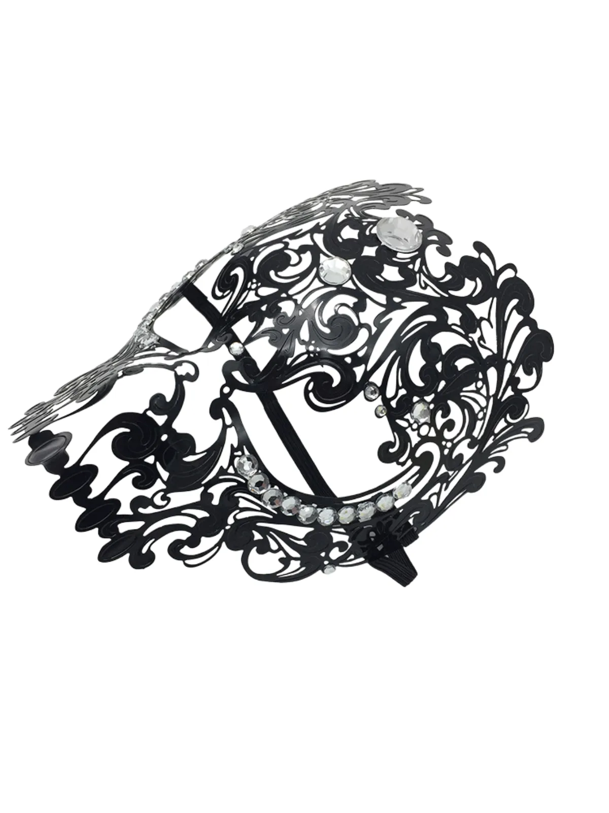 Olyxra Rhinestone Metallic Mask sold by Mew Mews product image thumbnail 3