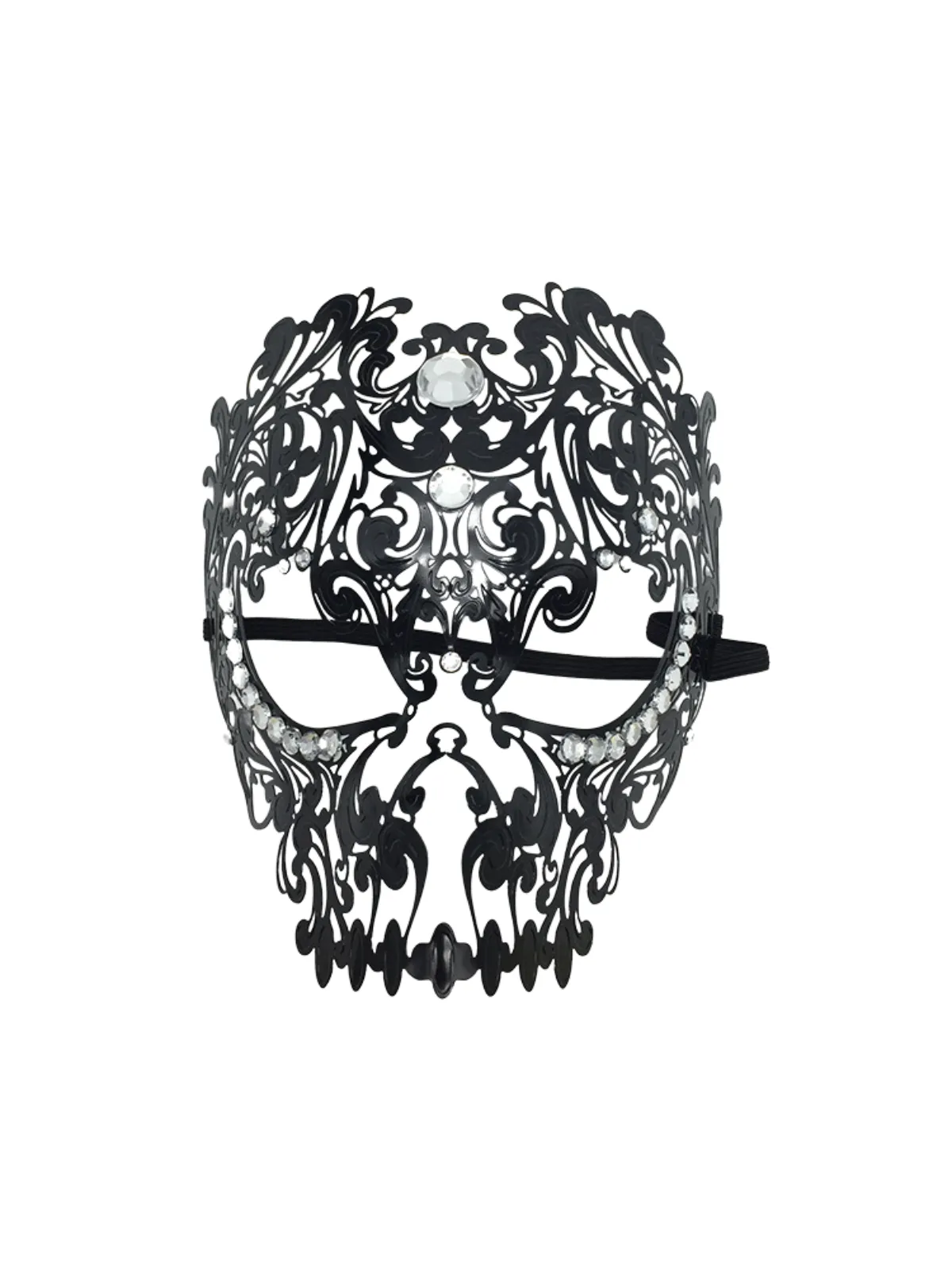 Olyxra Rhinestone Metallic Mask sold by Mew Mews product image thumbnail 2