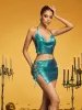 Paley Halterneck Chainmail Skirt Set sold by Mew Mews