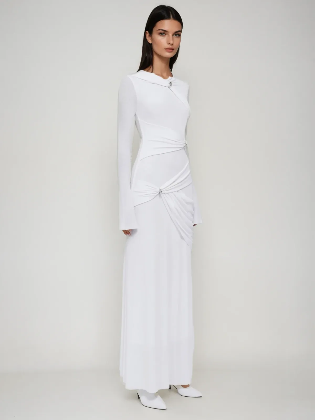 Selara Long Sleeve Maxi Dress sold by Mew Mews product image thumbnail 2