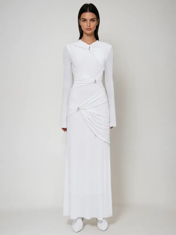 Selara Long Sleeve Maxi Dress sold by Mew Mews