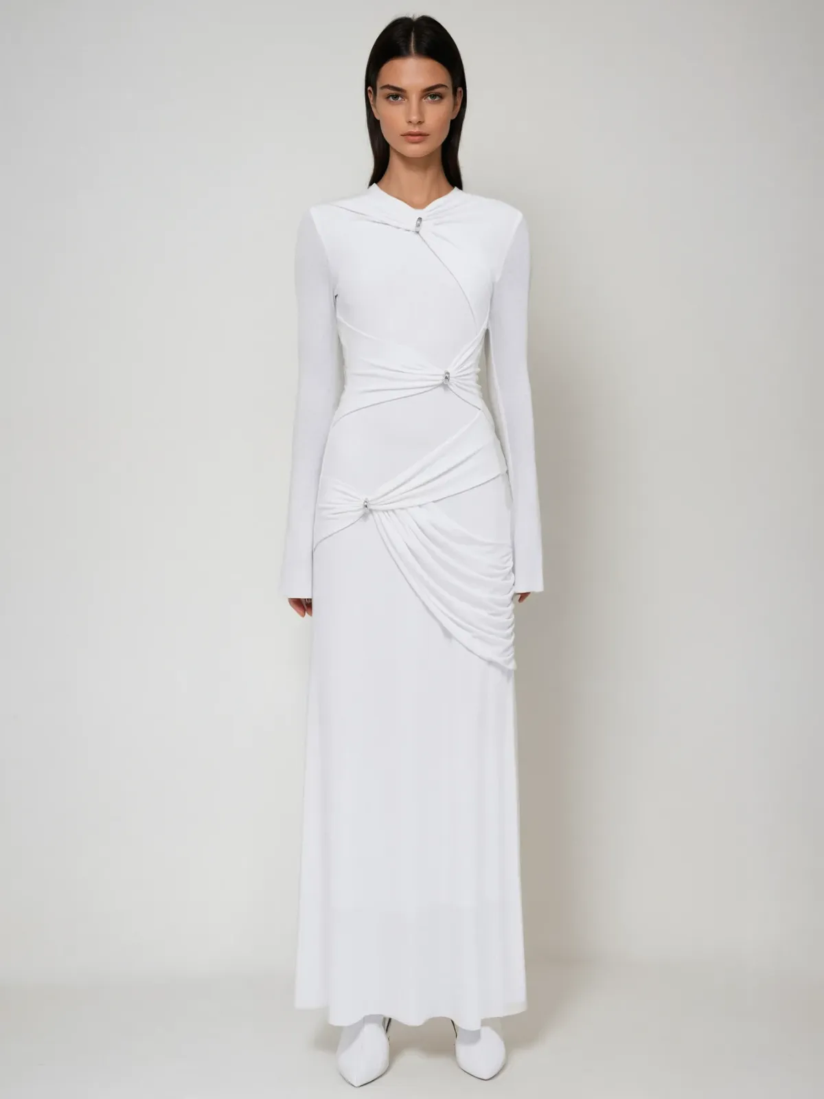 Selara Long Sleeve Maxi Dress sold by Mew Mews
