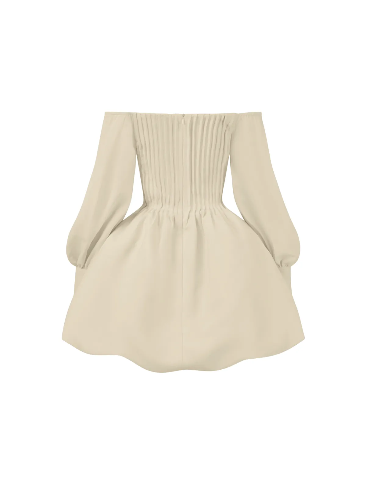 Velthar Off Shoulder Ruched Mini Dress sold by Mew Mews product image thumbnail 5