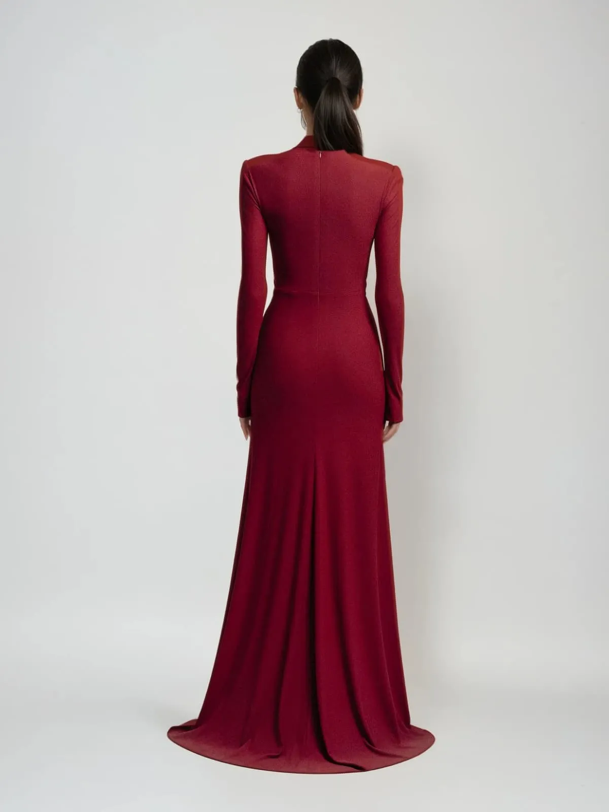 Wraiton Long Sleeve Flower Maxi Dress sold by Mew Mews product image thumbnail 4