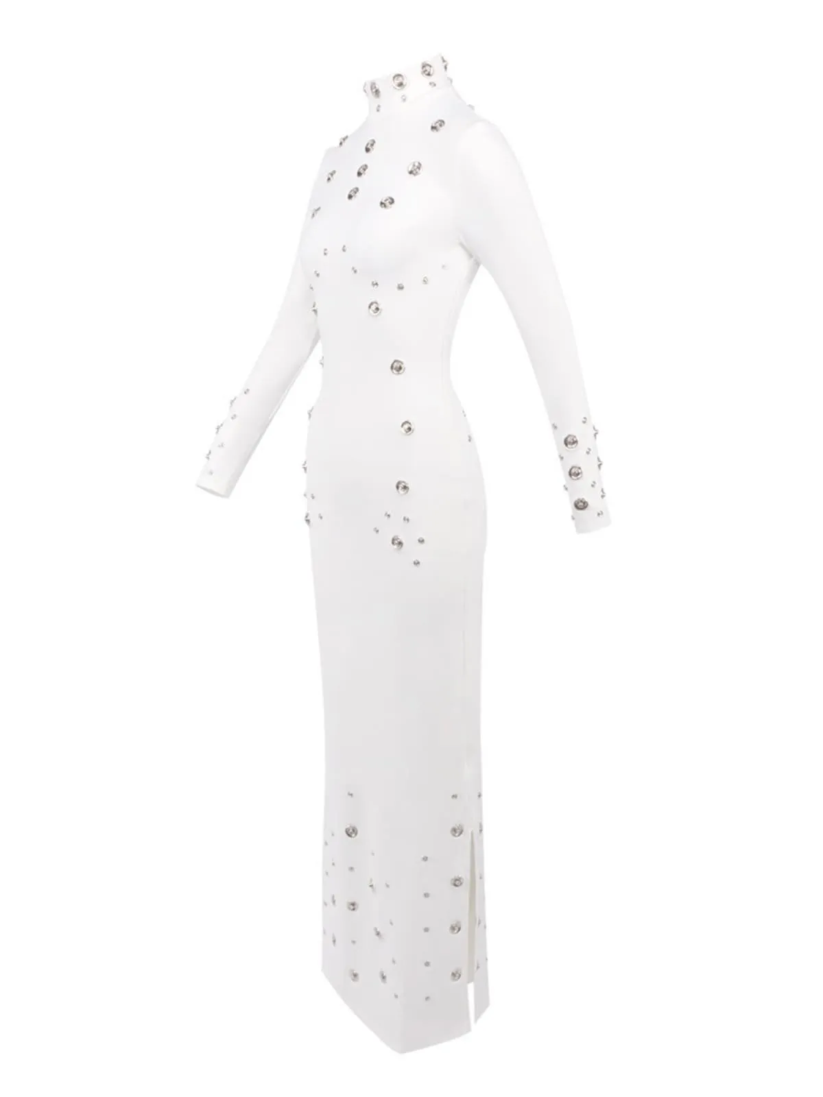 Wyzgul High Neck Maxi Dress sold by Mew Mews product image thumbnail 5