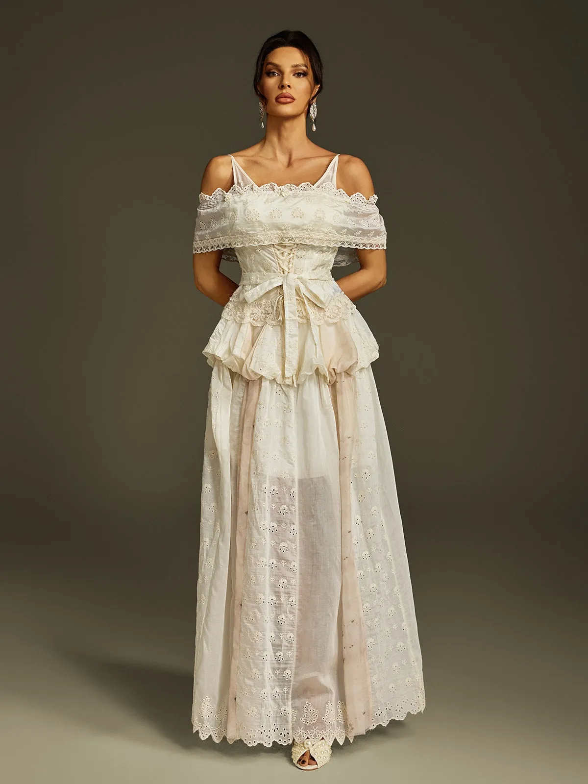 Livandra Flower Skirt Set sold by Mew Mews product image thumbnail 4