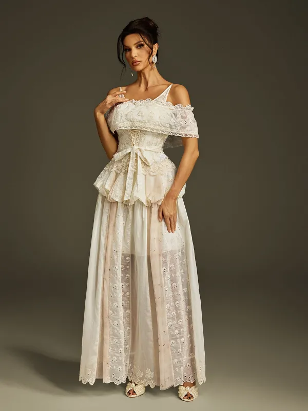 Livandra Flower Skirt Set sold by Mew Mews