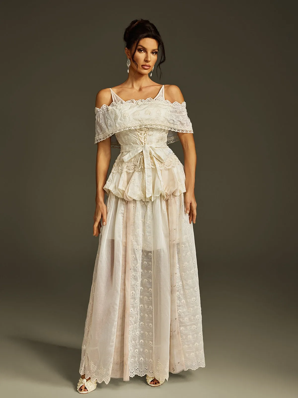 Livandra Flower Skirt Set sold by Mew Mews product image thumbnail 2