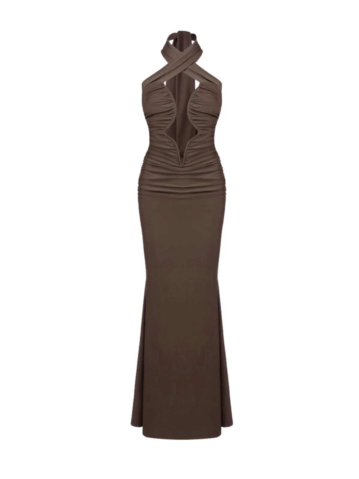 Dunesong Halterneck Cutout Maxi Dress sold by Mew Mews product image thumbnail 3