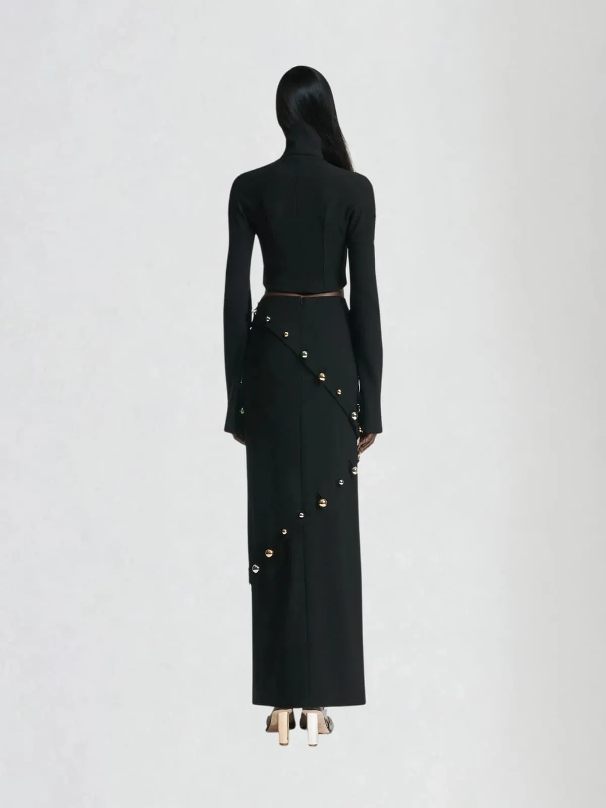 Carinae High Neck Split Skirt Set sold by Mew Mews product image thumbnail 4