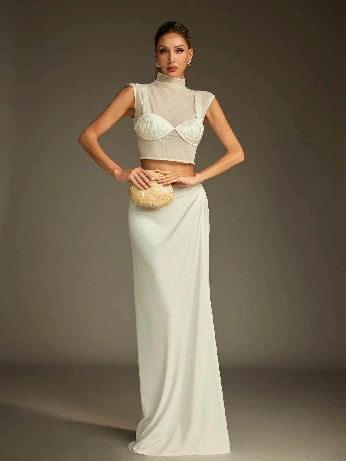 Sexmir High Neck Skirt Set sold by Mew Mews product image thumbnail 4