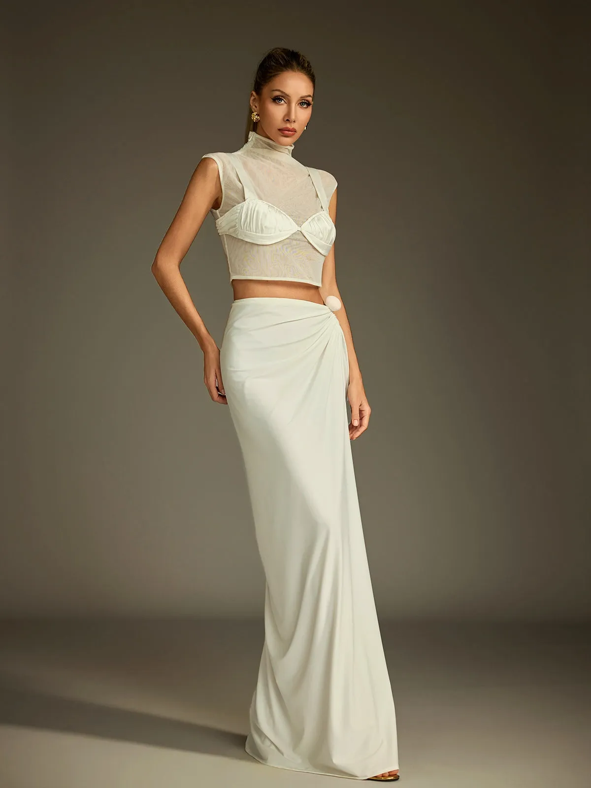 Sexmir High Neck Skirt Set sold by Mew Mews product image thumbnail 5