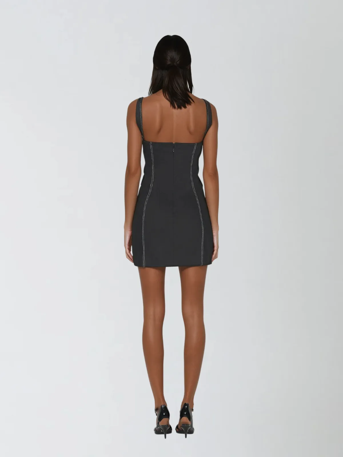 Syrene Sleeveless Mini Dress sold by Mew Mews product image thumbnail 3