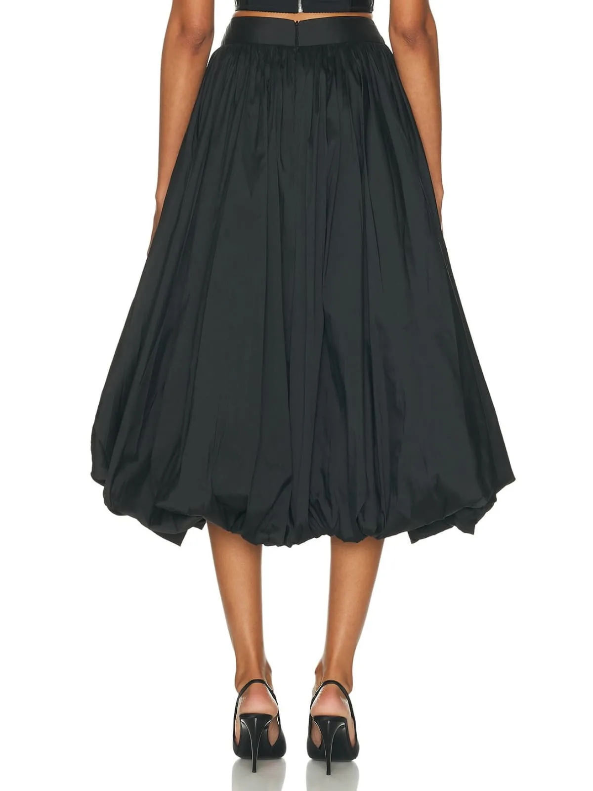 Dychrona Ruched Bubble Skirt sold by Mew Mews product image thumbnail 5