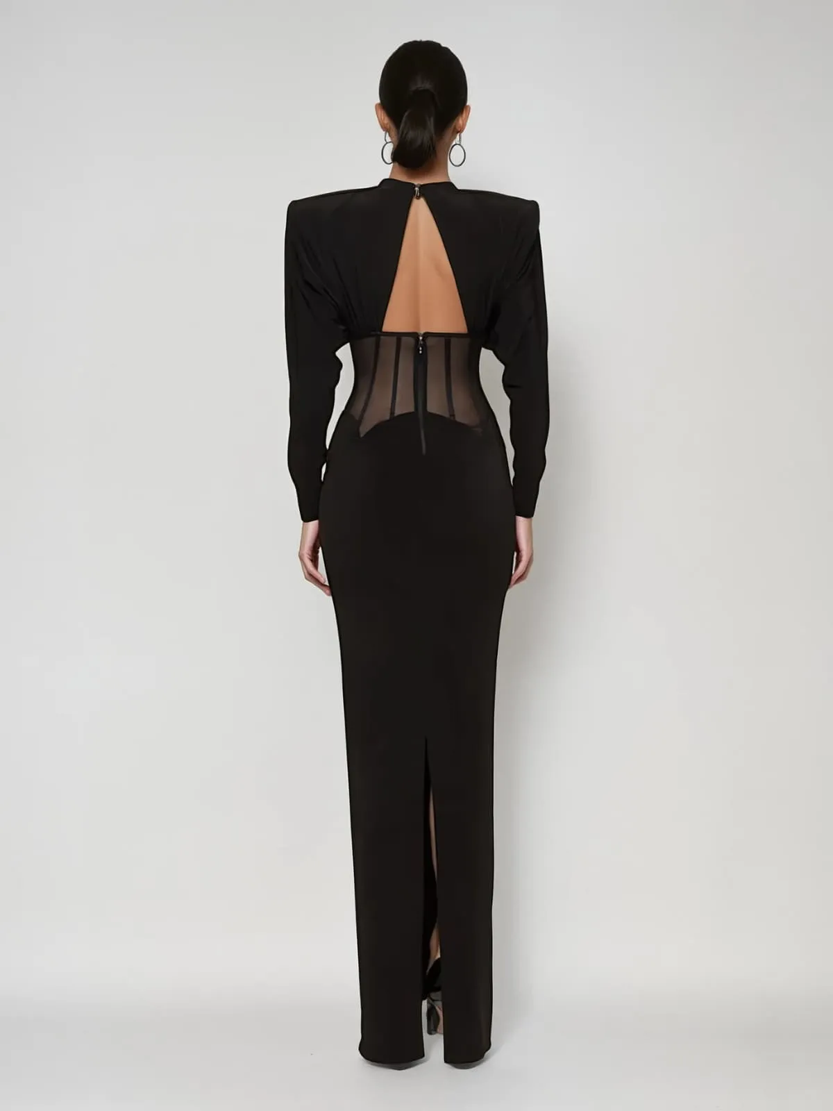 Eidola Cutout Split Maxi Dress sold by Mew Mews product image thumbnail 2