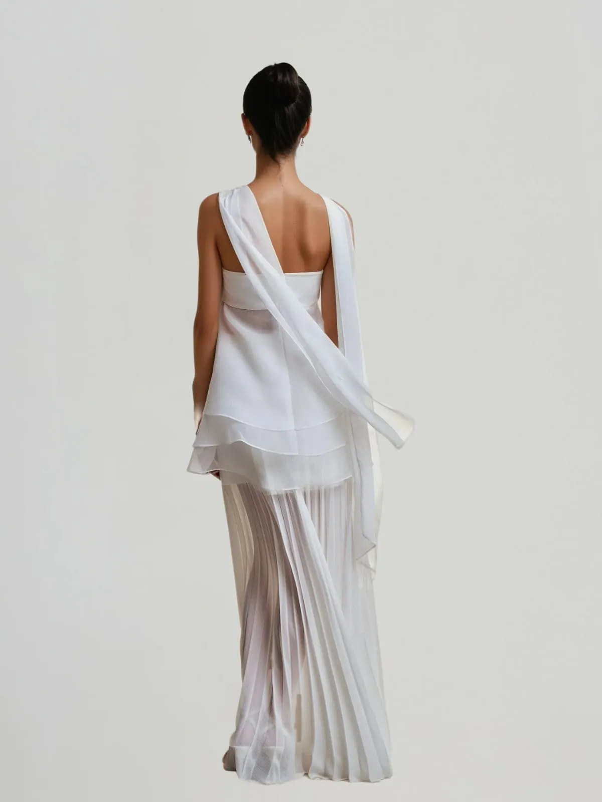 Vaelyara Strapless Flower Ruffle Pleated Skirt Set sold by Mew Mews product image thumbnail 5