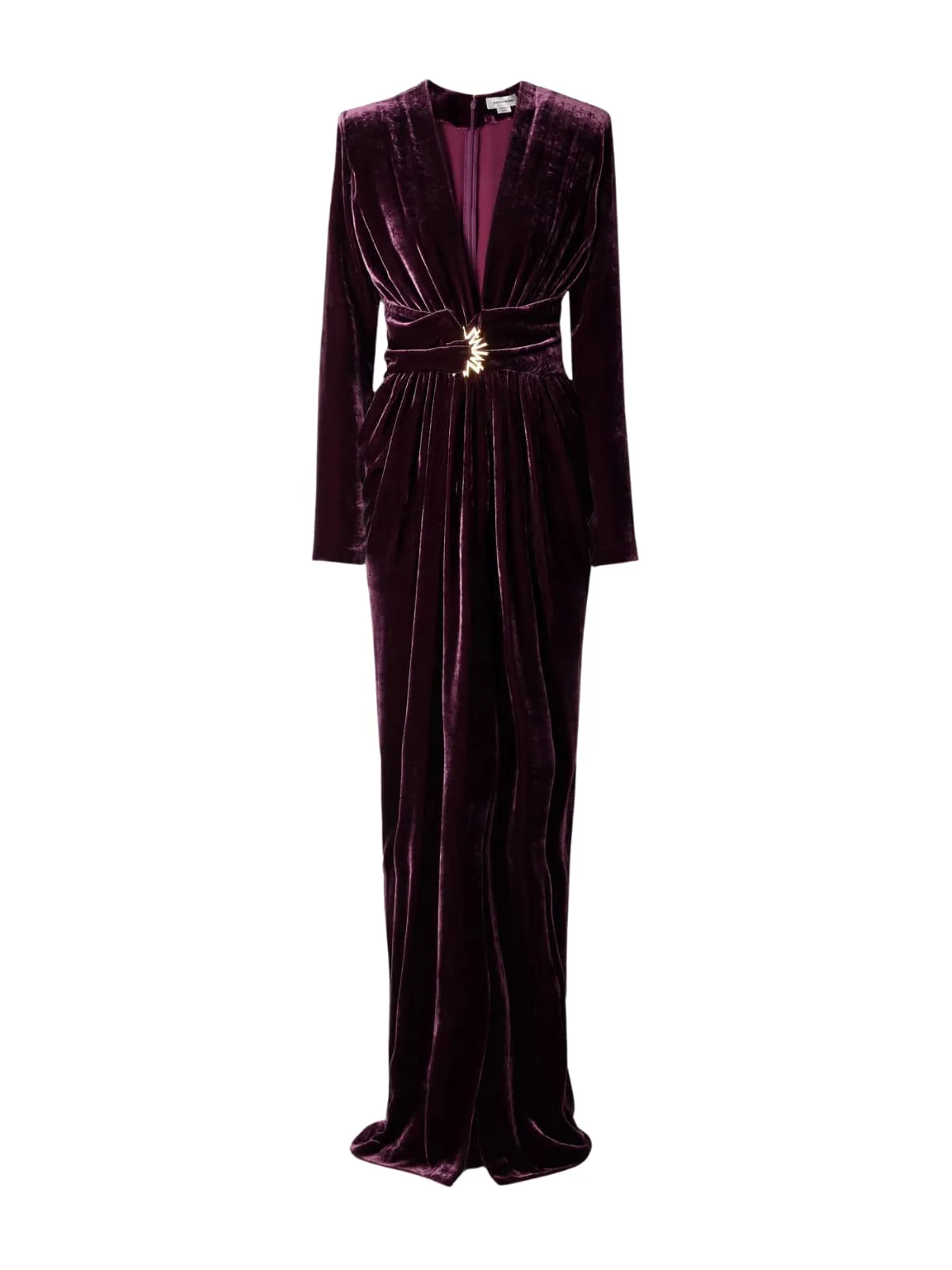 Encodex Plunge Neck Split Maxi Dress sold by Mew Mews product image thumbnail 3